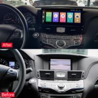 Pour Infiniti Q70L M25 M35 2011-2019 Écran Android Lecteur multimédia sans fil CarPlay Android Auto Navigation GPS RTS