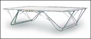 Chất Lượng Cao Hình Tiêu Chuẩn Cạnh Tranh Trampoline Khung Thể Dục Hình Chữ Nhật Trampoline Nhào lộn Trampoline Cho Cạnh Tranh - Product Image 2