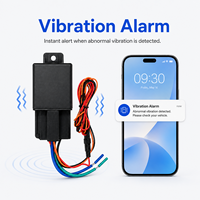 Rastreador GPS 2G con Relé, Aplicación Android, Control Remoto, Corte de Combustible, Geocerca, Alarma de Vibración, Detección ACC, Seguridad de Flota