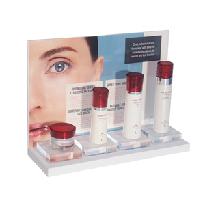 Cao cấp tùy chỉnh thiết kế trang điểm mỹ phẩm nước hoa hiển thị đứng Countertop Acrylic chăm sóc da hiển thị giá - Product Image 6