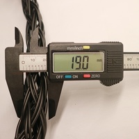 DINGBAI Isolation en fibre d'aramide avec gaine en PVC légère non conductrice 12mm-50mm |   Poignée de tirage de câble simple/double pour œillets