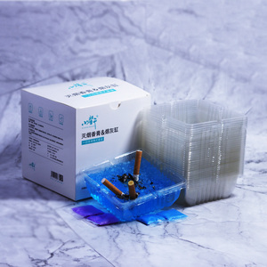 Cendrier coloré soluble jetable de promotion avec du <span class=keywords><strong>sable</strong></span> sans fumée pour la barre polyvalente de bureau à domicile - Product Image 4