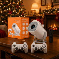 Projecteur de Jeu Mini S40 720P 150 ANSI Lumens Android 14 avec Haut-parleurs Intégrés, Home Cinéma Portable 40-120 Pouces, Électronique Grand Public