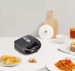 Parrilla eléctrica antiadherente desmontable 6 en 1, parrilla de 2 rebanadas, Mini máquina para hacer gofres, sandwichera profesional, Panini - Product Image 5