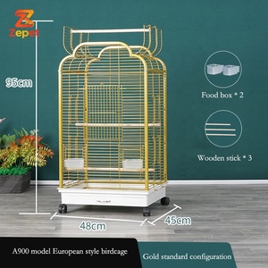 Bellissima Gabbia per Pappagalli Artificiale, Grande e Alta, Facile da Montare, per Uccelli di Piccola Taglia - Product Image 6