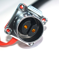 Kabel Harness Konektor Penerbangan XT60 ke GX16 Khusus, Kabel PVC Berlapis Timah untuk Skuter Listrik & Baterai Layanan OEM ODM