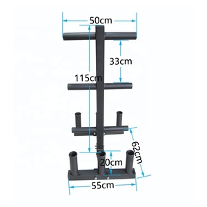 Soporte para <span class=keywords><strong>Barras</strong></span> <span class=keywords><strong>de</strong></span> Gimnasio, Soporte para Discos <span class=keywords><strong>de</strong></span> Pesas - Product Image 4