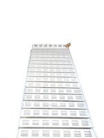 Rampe d'accès en aluminium pour véhicule, rampe de chargement, glissière de déchargement, échelle inclinée pour les structures de scène