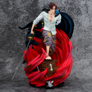 35CM 1 pieza <span class=keywords><strong>Luffy</strong></span> <span class=keywords><strong>Shanks</strong></span> recoger regalo estatuilla japonesa estatua Anime PVC <span class=keywords><strong>figura</strong></span> juguete - Product Image 5