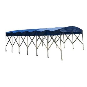 Tente extérieure en PVC à structure coulissante, auvent électrique pliant, auvent rétractable pour activités, auvent télescopique pour parking - Product Image 6