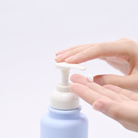 Bouteille en plastique PE de luxe avec logo personnalisé pour contenants de crème cosmétique, souple, compressible, recyclable, emballage multi-capacités pour soins de la peau