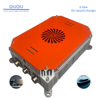 Chargeur de batterie embarqué 6,6 kW refroidi par air pour voiturettes de golf et véhicules électriques domestiques, sortie 48V/72V, étanche IP67, certifié CE