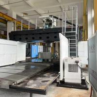 Centre d'usinage à portique CNC NEWAY PM2040HC Siemens 828D, inspecté sur site, d'occasion, pour l'usinage de composants mécaniques de moules de grande taille