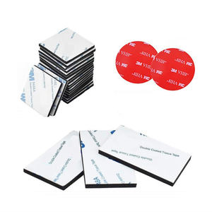 Customized Heavy Duty Die Cut Die Cutting Round Square Rectangle <b>Sticky</b> <b>Pad</b> Dots <b>Double</b> <b>Sided</b> Acrylic Eva Foam Adhesive <b>Pads</b> - Product Image 1