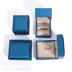 Chải PU da hộp đồ trang sức vòng Mặt Dây Chuyền Vòng Cổ Vòng tay lưu trữ đa năng bông tai trang sức hộp hiển thị - Product Image 6