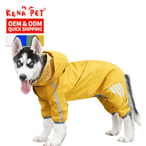 Venta al por mayor impermeable reflectante raya perro impermeable - Product Image 3