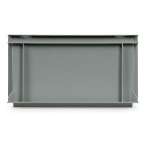 Fami Euro Box Caja de plástico de 400x300x220mm con asas cerradas y fondo liso - Product Image 3