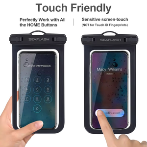 <span class=keywords><strong>Funda</strong></span> Impermeable <span class=keywords><strong>para</strong></span> Teléfono Móvil con Logotipo Personalizado, PVC Transparente, Antivaho, IPX 8, de Lujo, al por Mayor, <span class=keywords><strong>para</strong></span> Natación y Viajes - Product Image 2