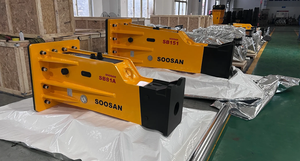 For SB151 New Condition Shandong Construction Mining Box Type Hydraulic Breaker Engine Pump 40-55 Tons Excavators 1 Year - Product Image 2