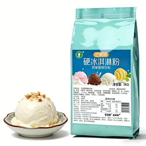 Polvo para Helado Duro, Mezcla Multifrutas, Crema Vegetal No Láctea para Cantina Escolar, Cafetería, Uso en Cereales para Niños, Bolsa a Granel Segura - Product Image 1