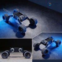 Plataforma de Chasis UGV Todoterreno AURA TR-C01, Vehículo Modular No Tripulado para Inspección y Aplicaciones de Campo con Personalización