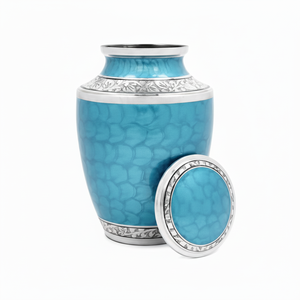 Urnas de cremación de latón para adultos hechas a mano modernas, urnas de entierro decorativas funerarias para hombres y mujeres, precio al por mayor - Product Image 1