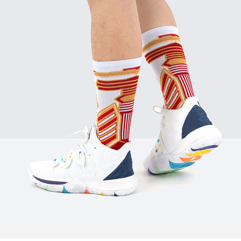 Wholesale Premium Fashion Cushion Sports Socks Men Padded Cotton