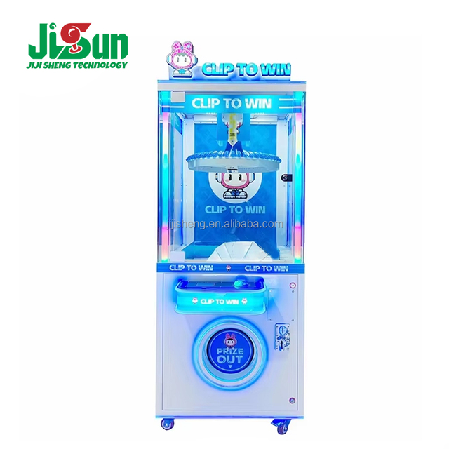 New Rainny Spin 50-clip Turntable Gift Machine Dolls Coin-operated Arcade Machine Customized Color 150W Power Metal
