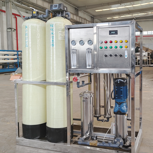 Équipement de traitement de l'eau à haut débit 500LPH 1000LPH, machine de traitement de l'eau par osmose inverse RO - Product Image 2