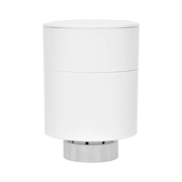 Tête de radiateur thermostatique TRV blanche OEM pour le contrôle de la température du chauffage central, thermostat pour vanne de radiateur
