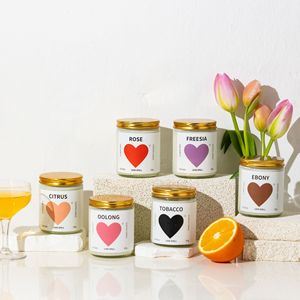 Cire de soja aromathérapeutique en forme de cœur, parfumée, pour la maison, pour la fête des mères, en gros, basse température, 42 - Product Image 2