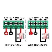 Minuteur numérique T2310 0-999s/min/heure, interrupteur de compte à rebours, relais temporisé DC 12V 24V AC 220V 110V, alimentation