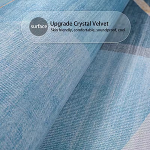 Varios patrones de gran tamaño a prueba de manchas fácil de limpiar alfombras de terciopelo de cristal para sala de estar - Product Image 5