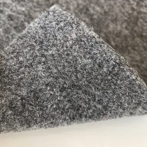 100% Polipropilena warna abu-abu grafit 4 cara peregangan van lapisan karpet