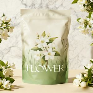 OEM Custom Printed Moisture Proof Reusable Ziplock Stand Pouch Aluminum Foil Laminated Mylar <b>Bags</b> for Skincare Body Bath Soap - Product Image 4