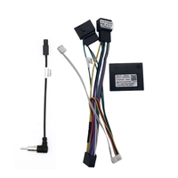 Harness Kabel Radio Mobil Android Meihua Canbus untuk Peugeot 208 Opel Corsa 2023 Inti Tembaga Isolasi PVC IP65