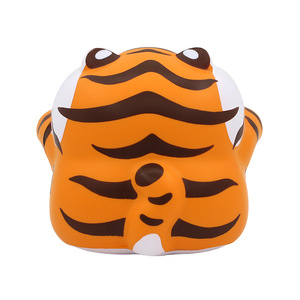 Fidget Toy Tiger <b>Squishy</b> Pu Material Stress Relief For Kids 5 To 7 Years Unisex - Product Image 5