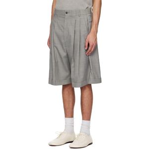 Pantalones Cortos Casuales de Trabajo para Hombre, con Pliegues Delanteros, Cierre de Cremallera, Estilo Golf, Holgados, con Dobladillos Enrollados - Product Image 5