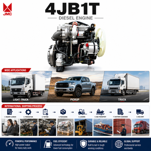 <span class=keywords><strong>Precio</strong></span> de Fábrica, Motor Diésel JMC JAC 4JB1 4JB1T, Ensamblaje de Motor Turbo de 2.8L para Camioneta Isuzu JX493 ZLQ4, Motor de 4 Cilindros - Product Image 3