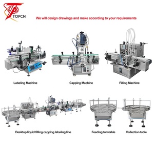 Máy Chiết Rót Chất Lỏng Máy Tính Để Bàn Tự Động Nhỏ Tinh Dầu Nước Hoa Chai Chất Lỏng Điền Capping Và Ghi Nhãn Máy