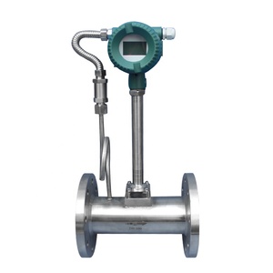 Nhà máy cung cấp SS304/SS316 chia 24V LCD kỹ thuật số chủ đề kỹ thuật số gas Meter LPG <span class=keywords><strong>Vortex</strong></span> lưu lượng kế - Product Image 6