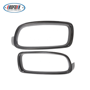 POUR BMW Série 3 F30 CARBONE FIBER FRONT KIDNEY GRILL <span class=keywords><strong>INSERT</strong></span> TRIM COVER - Product Image 3