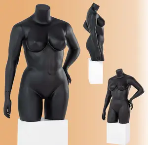 Большие размеры для женщин большой груди Верхняя половина жировых отложений женский манекен для одежды