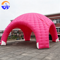 Dôme gonflable publicitaire personnalisé de grande taille avec souffleur, installation facile et durable, alimentation par prise, matériau en tissu Oxford