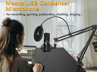 Fifine-Microphone professionnel à condensateur OEM, Kit d'enregistrement de Studio, USB, pour Podcast, jeu, Streaming en direct