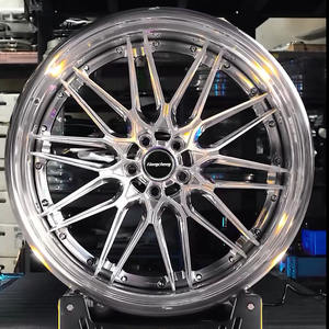 Centres et lèvres entièrement polis et brillants 18 19 20 21 22 24 pouces Roues forgées 2 pièces pour Impreza Crown Kia A5 Lexus IS - Product Image 2