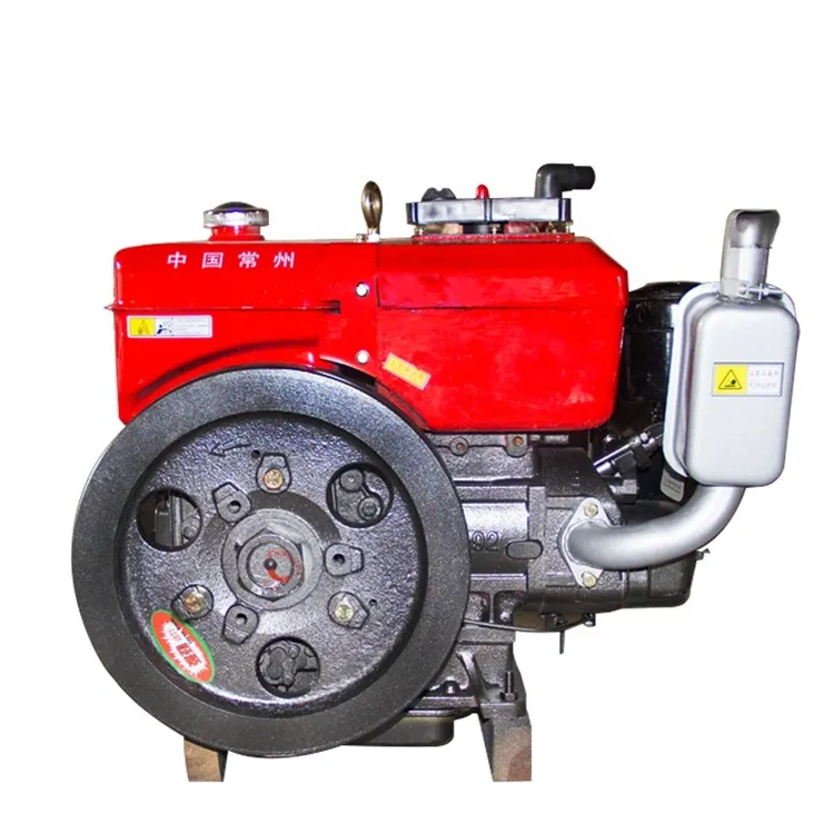 Wholesale R185 9hp single cylinder diesel engine water cooled with cheapest price