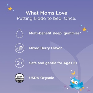 วิตามินกัมมี่สำหรับเด็กแบบออร์แกนิกวีแกน ปราศจากน้ำตาล ช่วยให้นอนหลับสนิท ผลิตแบบ OEM/ODM รับผลิตแบรนด์ส่วนตัว พร้อมเมลาโทนิน - Product Image 5