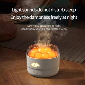 280ml Colorful Light Mini <b>Electric</b> Humidifier with LED Light & Aromatherapy Hotel Use Timing Function - Product Image 4