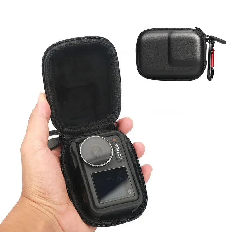 HONGDAK Mini Case Bag for DJI Osmo Action 4 3 GoPro 13 12 11 Sport Camera Accessories Portable Waterproof Protective Storage Bag